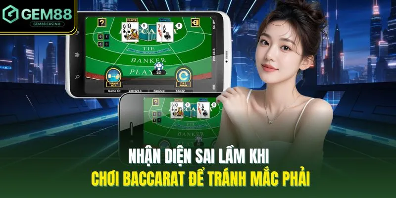 Nhận diện sai lầm khi chơi Baccarat để tránh mắc phải